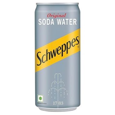Schweppes Soda Water, 300Ml, 24 Pieces Per Carton